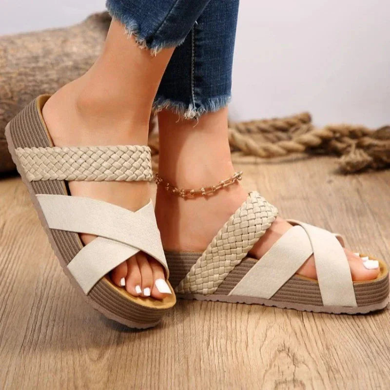 Idaho Woven Strap Sandals