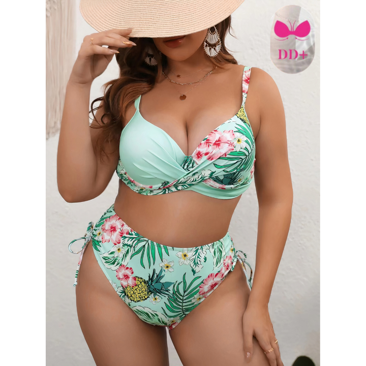 Leonora Plus Size Curvy Bikini Set