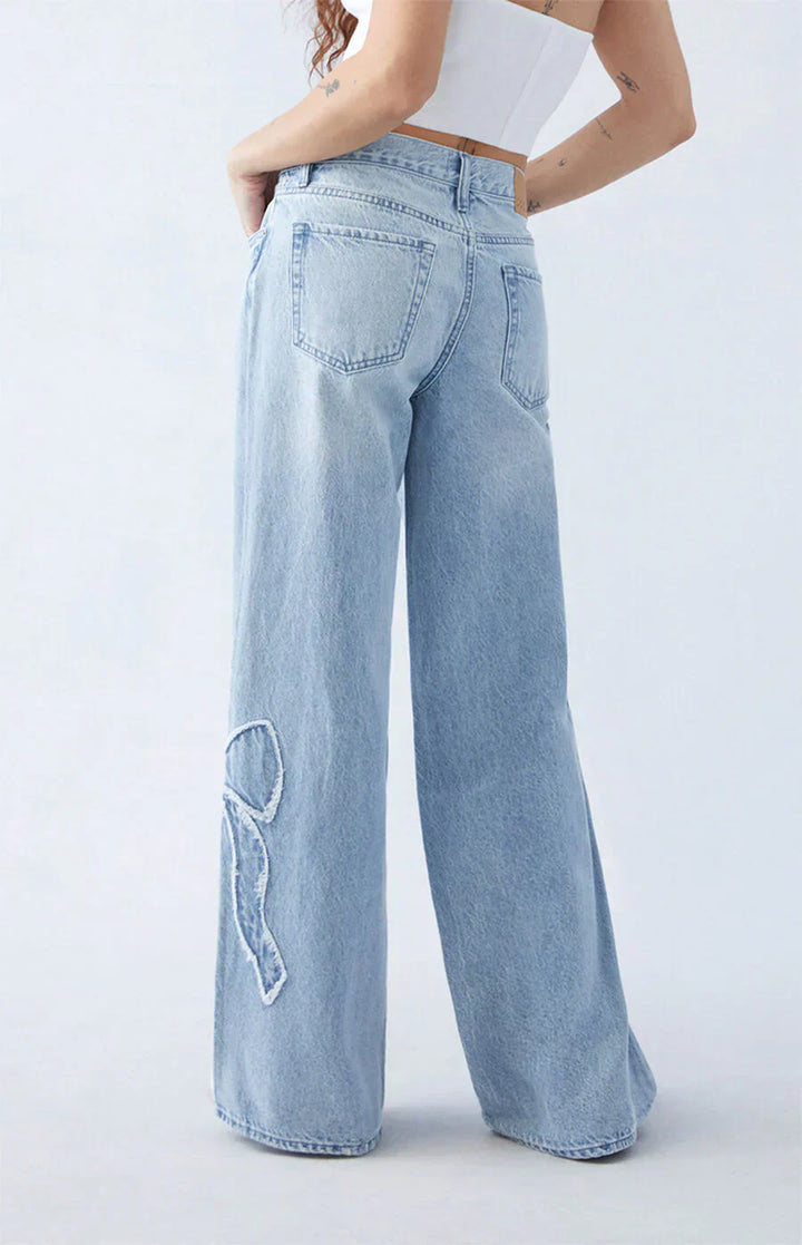 Priscilla Bow Jeans