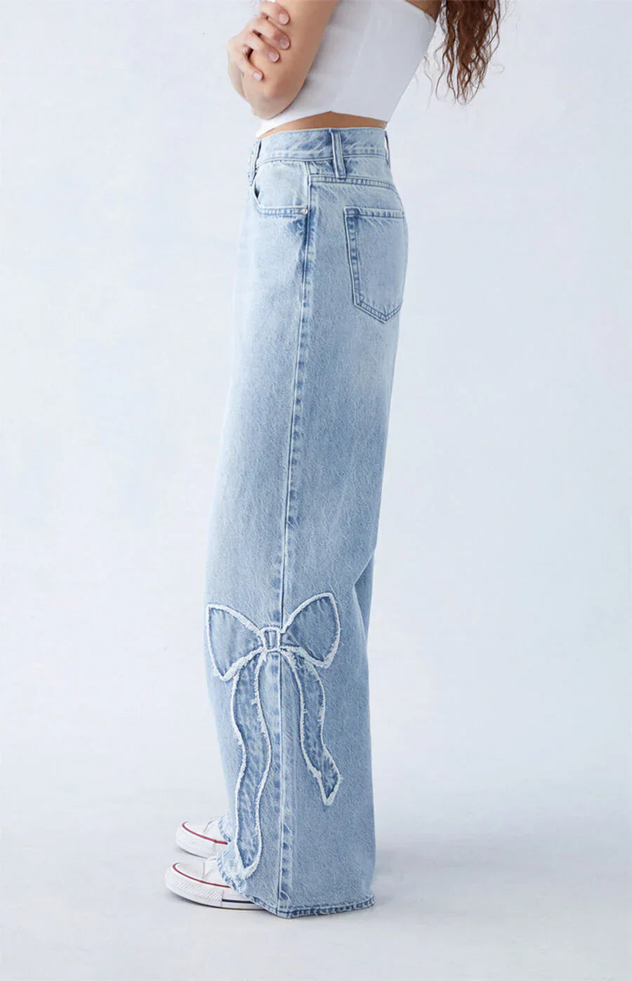 Priscilla Bow Jeans