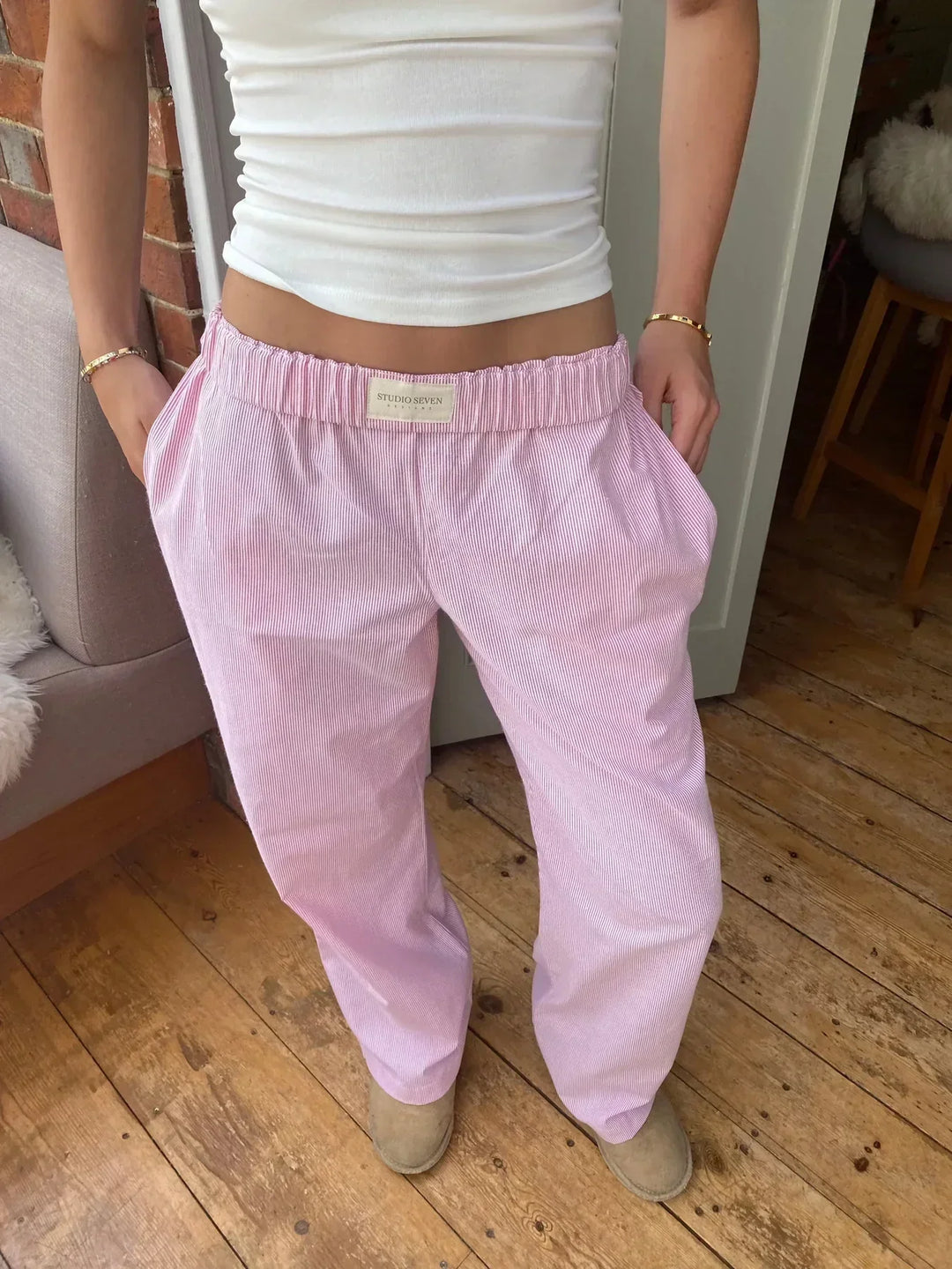 Raina Elasticated Waist Lounge Pants