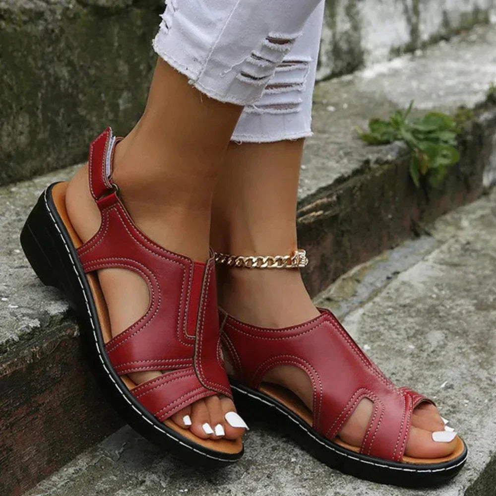 Henrietta Vegan Leather Sandals