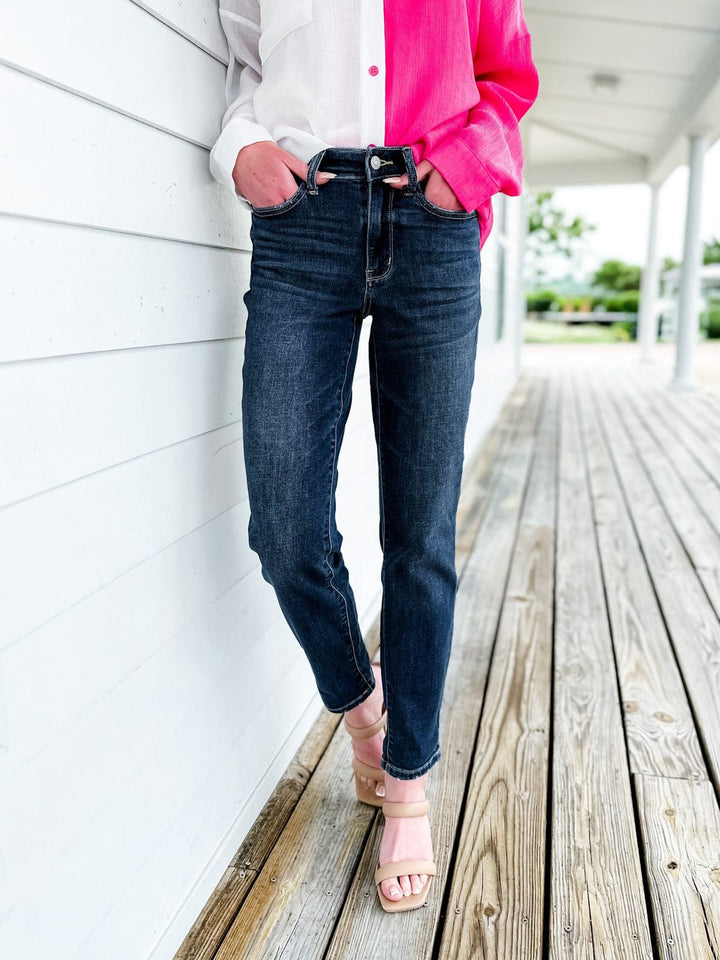 Myracle Ultra Stretch Straight Leg Jeans