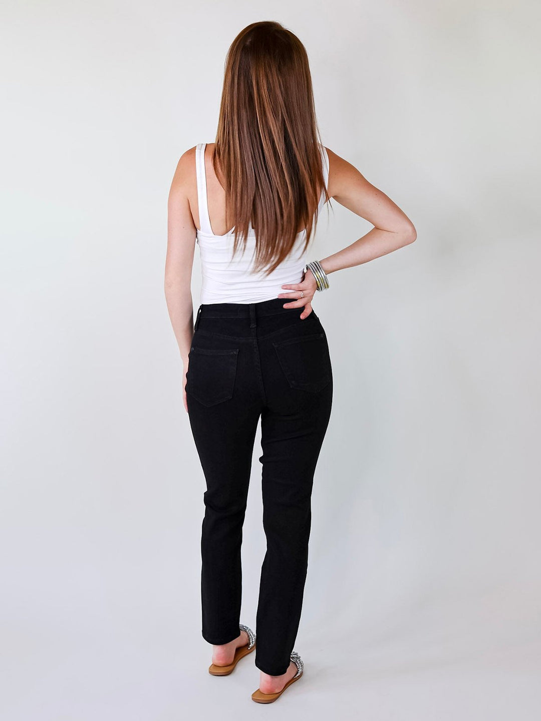 Myracle Ultra Stretch Straight Leg Jeans