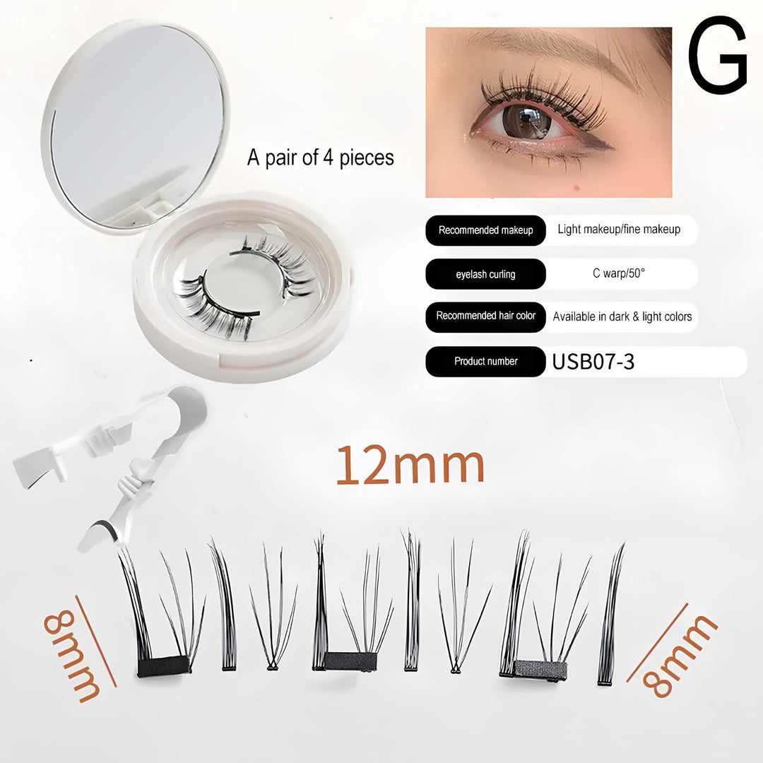 Magic Bloom Reusable Magnetic False Lashes - BUY 1 GET 1 FREE