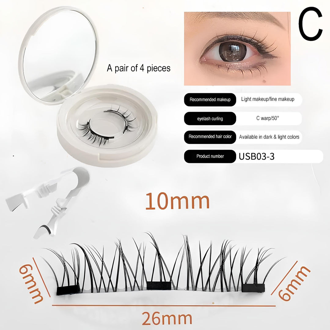 Magic Bloom Reusable Magnetic False Lashes - BUY 1 GET 1 FREE