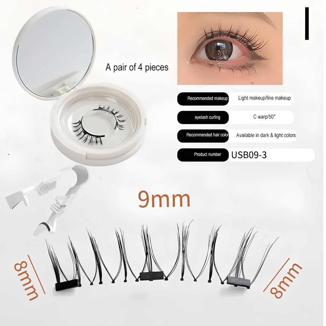 Magic Bloom Reusable Magnetic False Lashes - BUY 1 GET 1 FREE