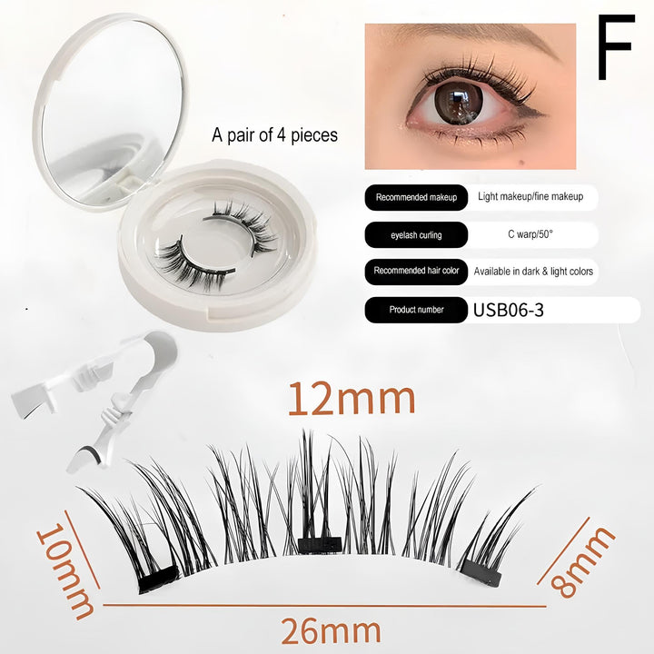 Magic Bloom Reusable Magnetic False Lashes - BUY 1 GET 1 FREE