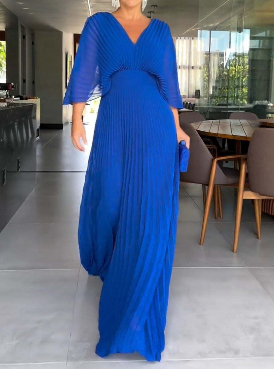 Arlowe Pleated Maxi Dress