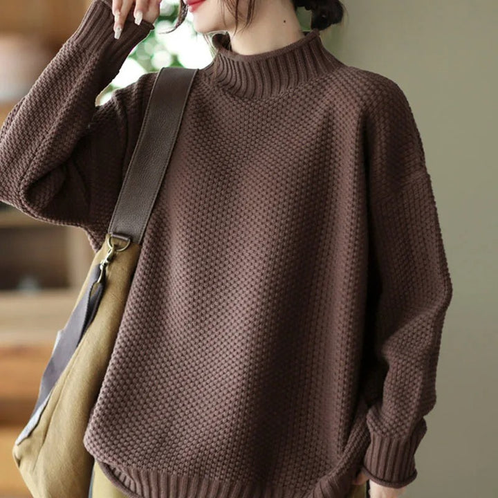 Wren High Neck Knit Jumper