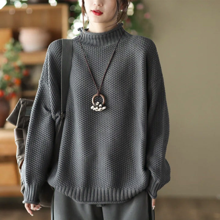 Wren High Neck Knit Jumper