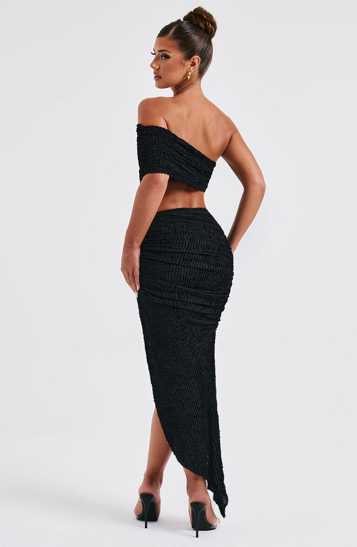 Shania Textured Maxi Skirt Set