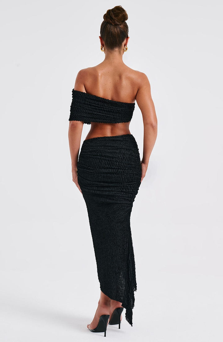 Shania Textured Maxi Skirt Set